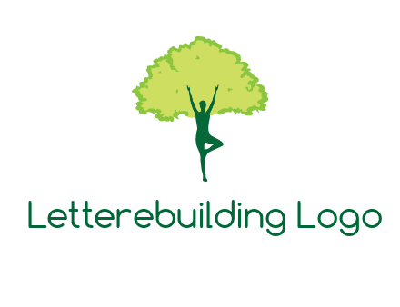 person with tree logo