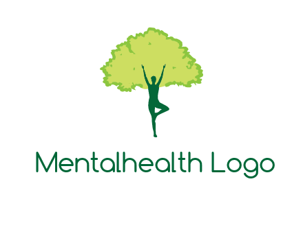person with tree logo