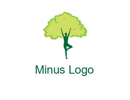 person with tree logo