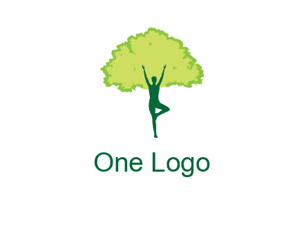 person with tree logo