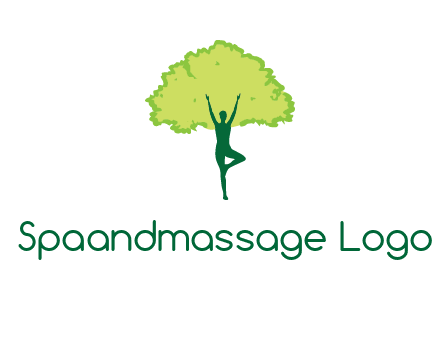 person with tree logo