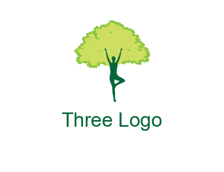 person with tree logo