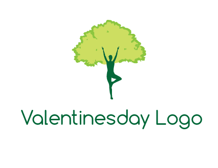 person with tree logo