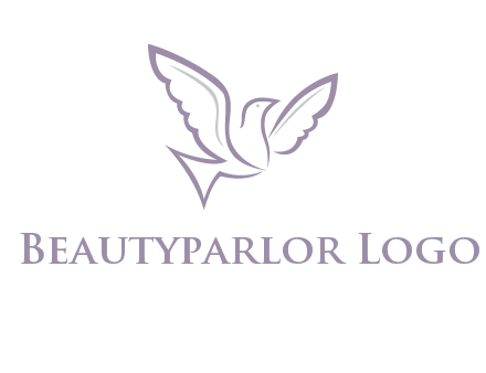 abstract bird logo
