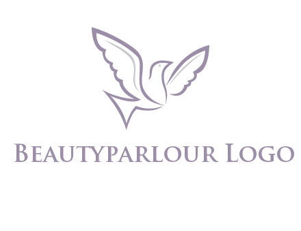 abstract bird logo