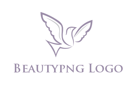 abstract bird logo