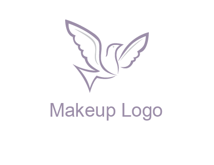 abstract bird logo