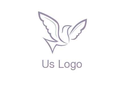 abstract bird logo