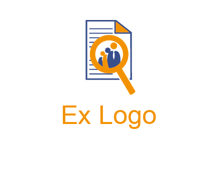 job searching logo