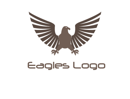 eagle spreading wings logo