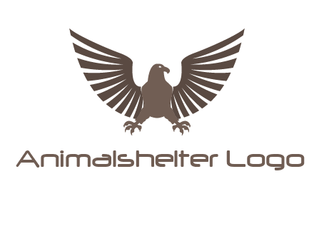 eagle spreading wings logo