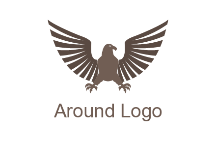 eagle spreading wings logo