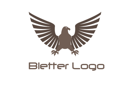 eagle spreading wings logo