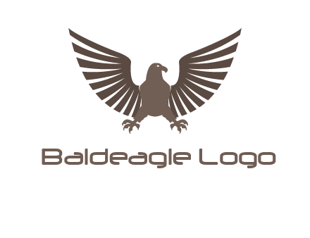 eagle spreading wings logo