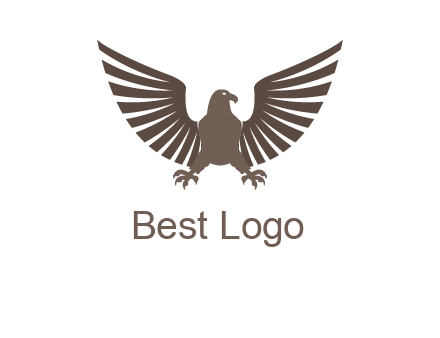 eagle spreading wings logo