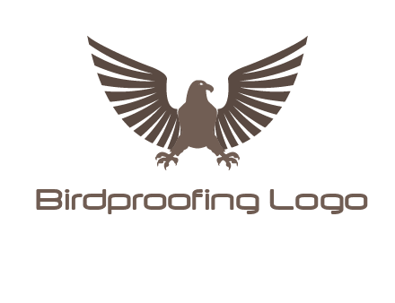eagle spreading wings logo