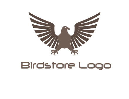 eagle spreading wings logo