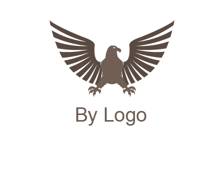 eagle spreading wings logo