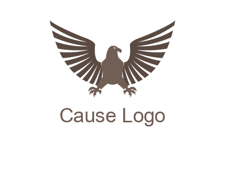 eagle spreading wings logo
