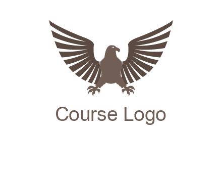 eagle spreading wings logo