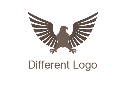 eagle spreading wings logo
