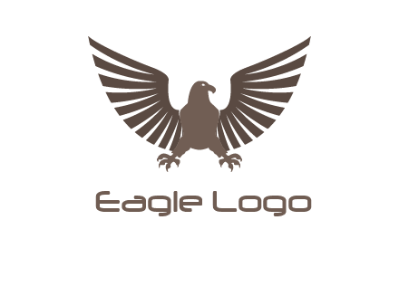 eagle spreading wings logo