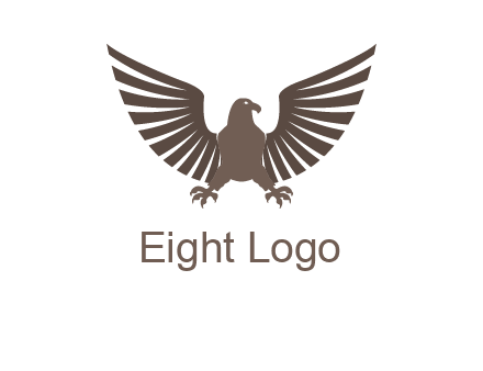 eagle spreading wings logo
