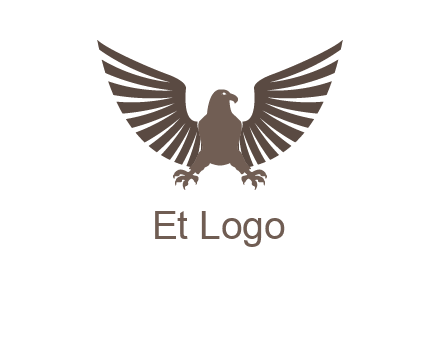eagle spreading wings logo