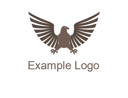 eagle spreading wings logo