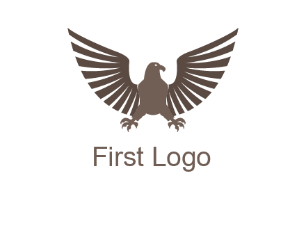 eagle spreading wings logo