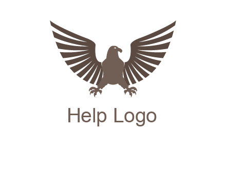 eagle spreading wings logo
