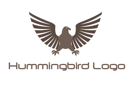 eagle spreading wings logo