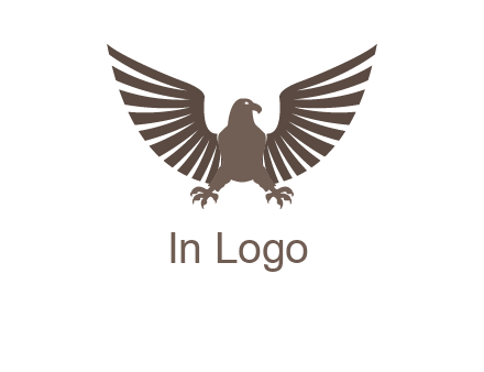 eagle spreading wings logo