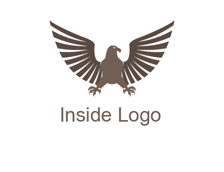 eagle spreading wings logo