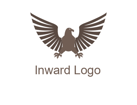 eagle spreading wings logo