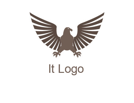 eagle spreading wings logo
