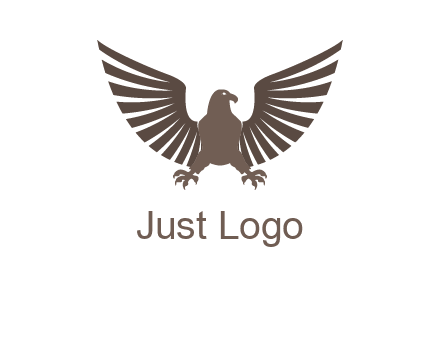 eagle spreading wings logo
