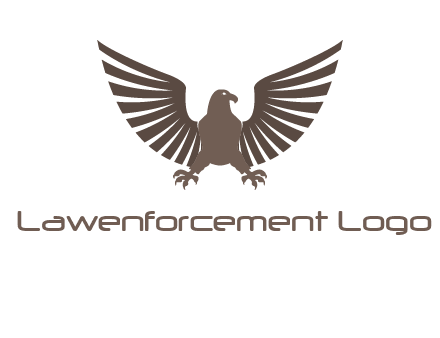 eagle spreading wings logo