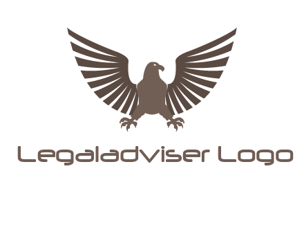 eagle spreading wings logo