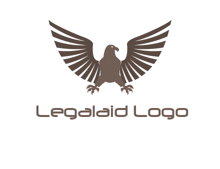 eagle spreading wings logo