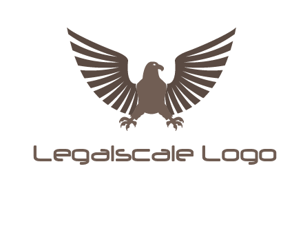 eagle spreading wings logo