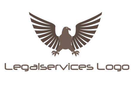 eagle spreading wings logo