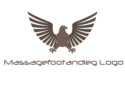 eagle spreading wings logo