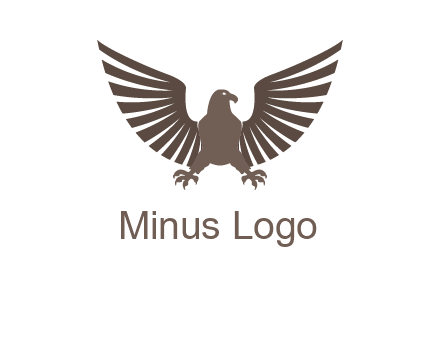 eagle spreading wings logo