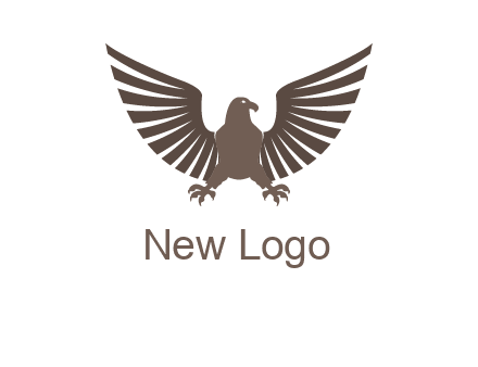 eagle spreading wings logo