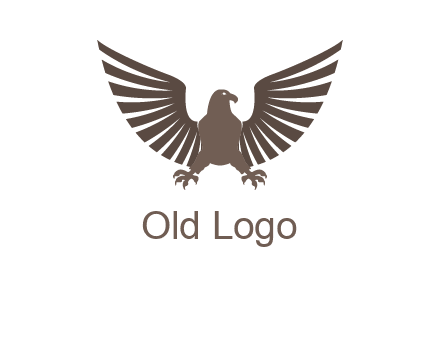 eagle spreading wings logo