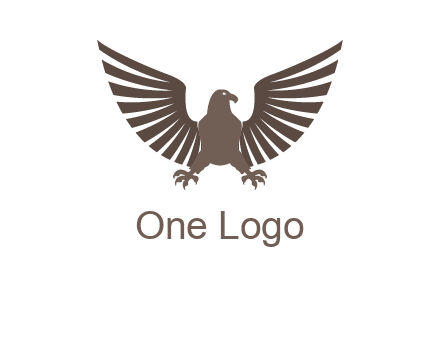 eagle spreading wings logo