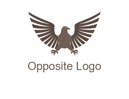 eagle spreading wings logo