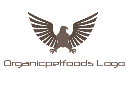 eagle spreading wings logo