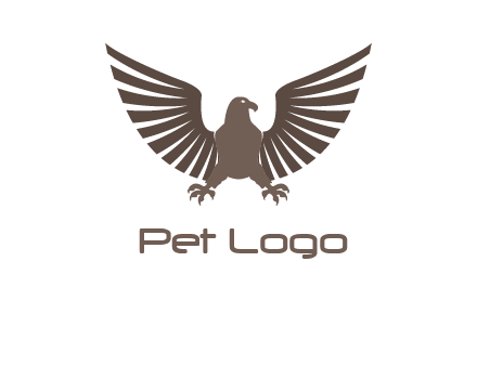 eagle spreading wings logo